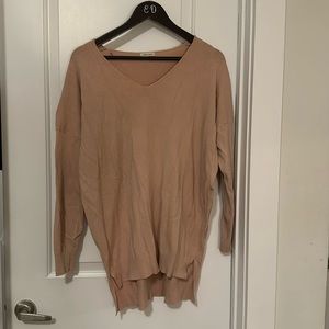 Yellow chair oversized sweater